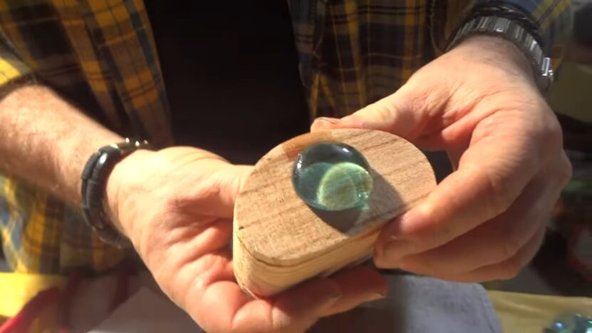 bond Glass to Wood